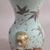 Antique Chinese Qing Turquoise Porcelain Dragon Vase With Lion Mask Ring Handles For Sale - Image 4 of 11