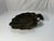 Victorian Victorian Papier Mache Crumber: Lacquered Clamshell Tray, Floral Decor For Sale - Image 3 of 9