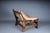 Vintage Lounge Chairs in Leather and Oak from Maison Regain, France, 1960s, Set of 2 For Sale - Image 13 of 18