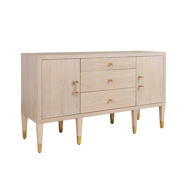 New special order item. Not vintage. This exquisite Buffet with Acrylic and Brass Hardware will brighten up any dining or...