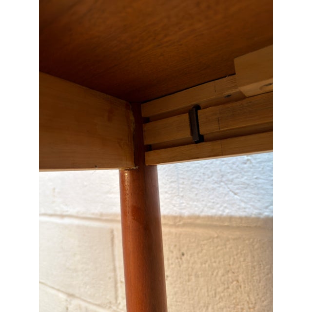 Mid-Century Teak Drop-Leaf Desk by Arne Vodder for H. Sigh & Søns For Sale - Image 18 of 18