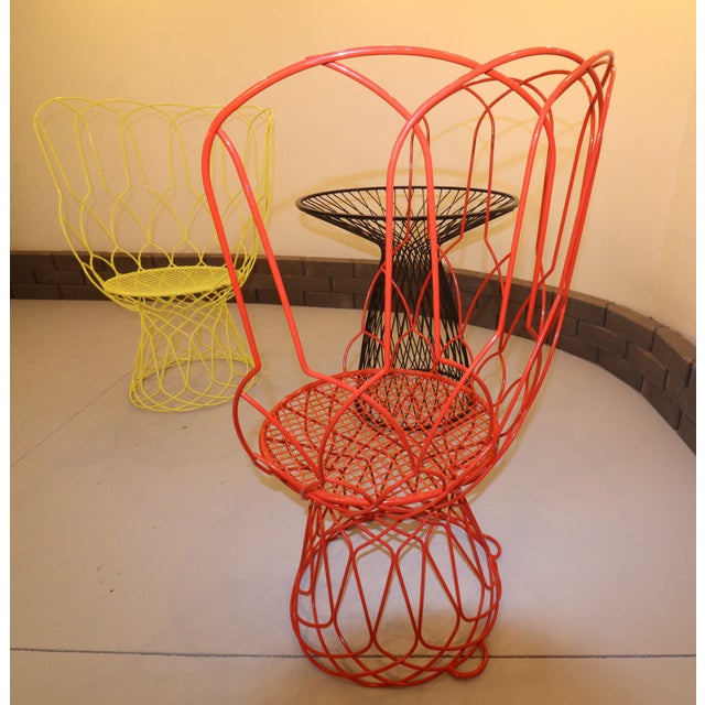Patricia Urquiola Emu Re-Trouve Arm Chairs and Table by Patricia Urquiola For Sale - Image 4 of 10