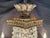 Vintage French Empire Styled Crystal Chandelier For Sale - Image 9 of 13