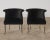 Pair of Fendi Casa Black Velvet Chrome Tulip Chairs For Sale In Sacramento - Image 6 of 12