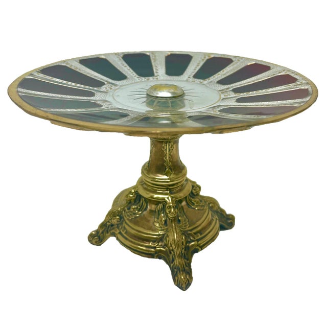 Spectacular Art Nouveau centrepiece attributed to Kayser in Germany, circa 1900. Very impressive, this stunning piece...