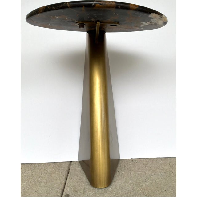 Modern Revelation Modern Michelangelo Strum Cantilever Accent Table For Sale - Image 3 of 4
