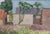 Rural landscape painting with beautiful loose brushstrokes, sourced directly from Sweden.