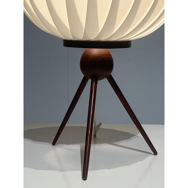 Elegant tripod table lamp. Well proportioned and beautifully made as one might expect from Severin Hansen. A sincere and...