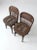 French Country Antique Wicker Chairs Pair For Sale - Image 3 of 12