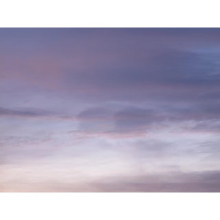 Contemporary Abstract Clouds Mounted Photographic Color Print For Sale