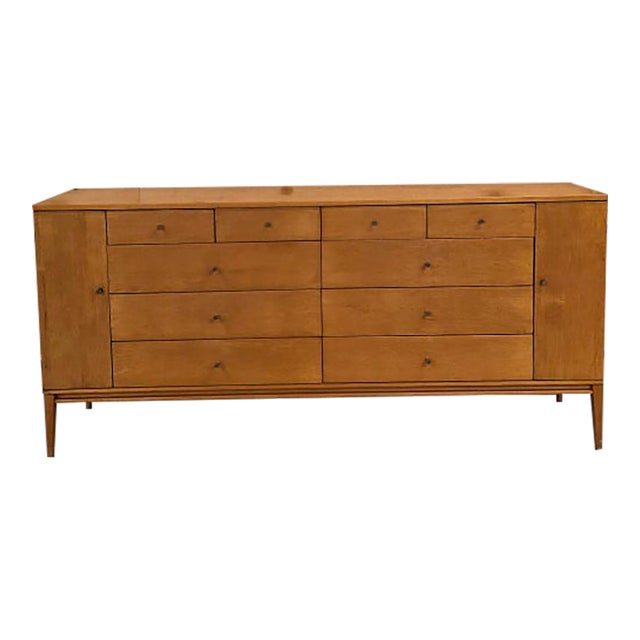 Paul McCobb 20 Drawer Mr. And Mrs. Dresser Winchendon Furniture 1960s Mid Century Modern For Sale