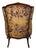 French French Bergere Chair With 19th Century Tapestry Upholstery, French 1920's For Sale - Image 3 of 7