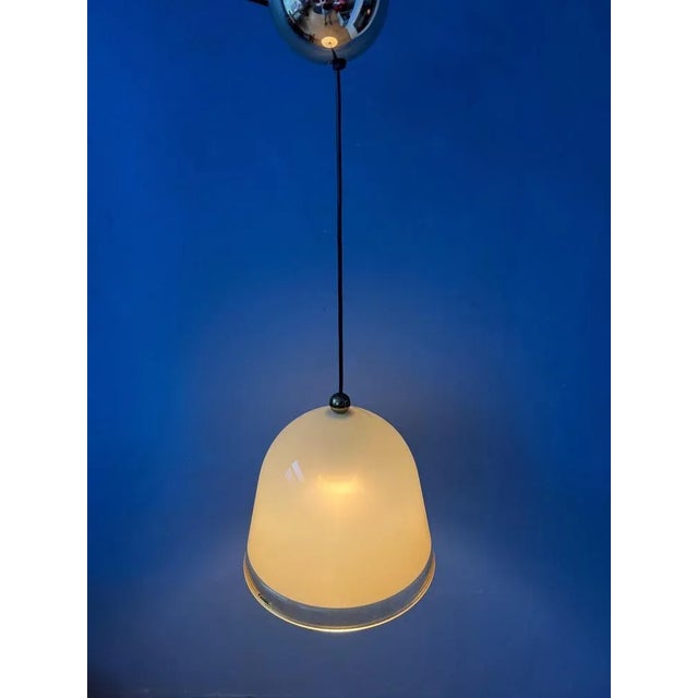 Space Age Pendant Lamp by Franco Bresciani, 1970s For Sale - Image 4 of 11