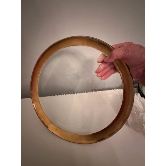 1990s 1990s Annieglass, 4 12" Dinner Plates or Chargers, Roman Vintage, Signed and Dated For Sale - Image 5 of 8