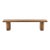 Outdoor Salvaged Teak U Base Bench For Sale