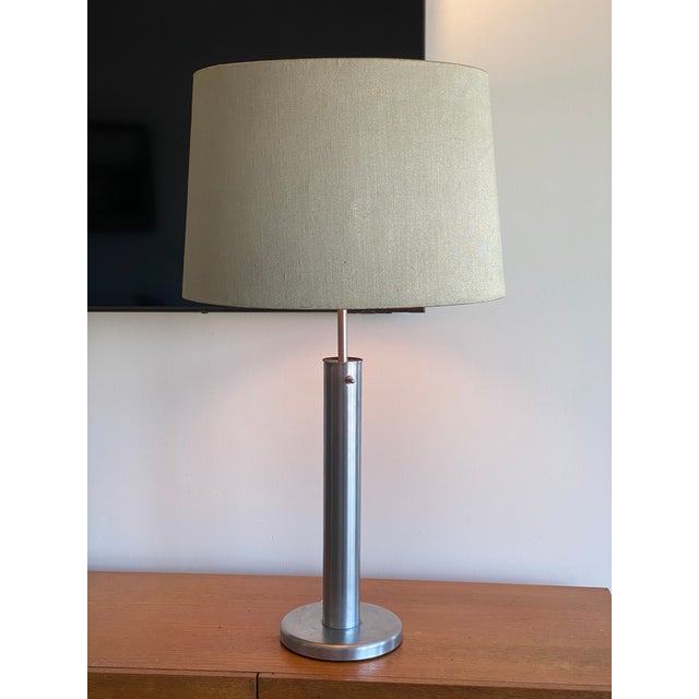 Vintage Nessen Metal Table Lamp For Sale - Image 11 of 15