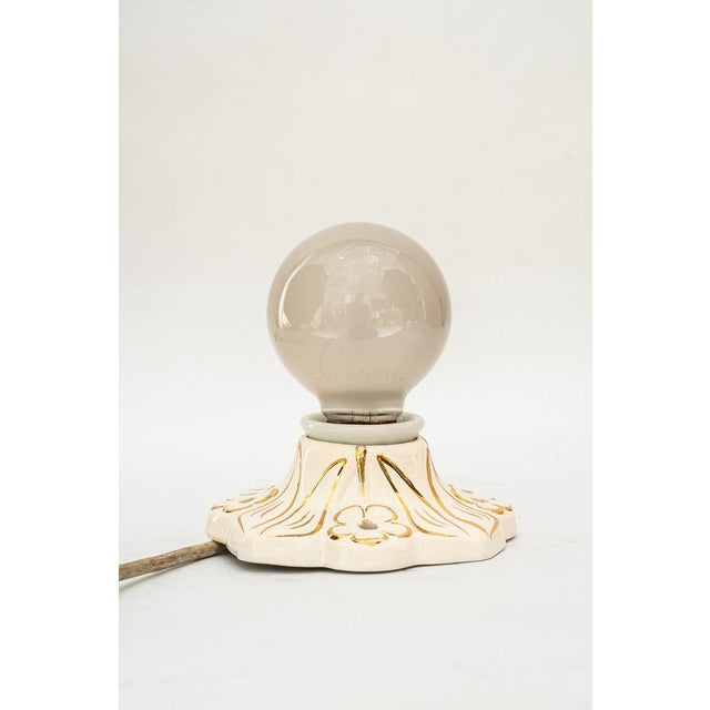 Small Art Deco Ceramic Ceiling Lamp, 1920s For Sale - Image 10 of 10