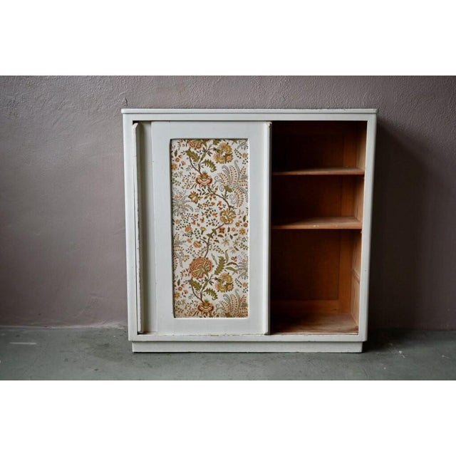 Vintage Bohemian Highboard Chest of Drawers with Sliding Doors, 1950s For Sale - Image 6 of 18