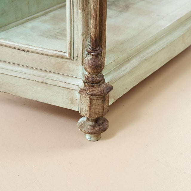 Mint Green Sideboard or Bookcase For Sale - Image 4 of 9