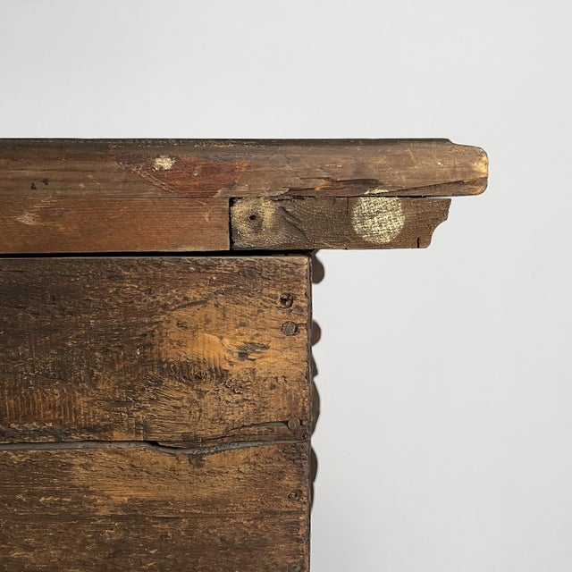 Italian Bergamo Bedside Table, 1800s For Sale - Image 12 of 18