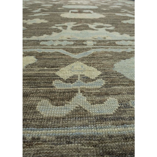 Early 21st Century Turkish Oushak Rug 10'4" x 13'7" #18514 For Sale - Image 5 of 8
