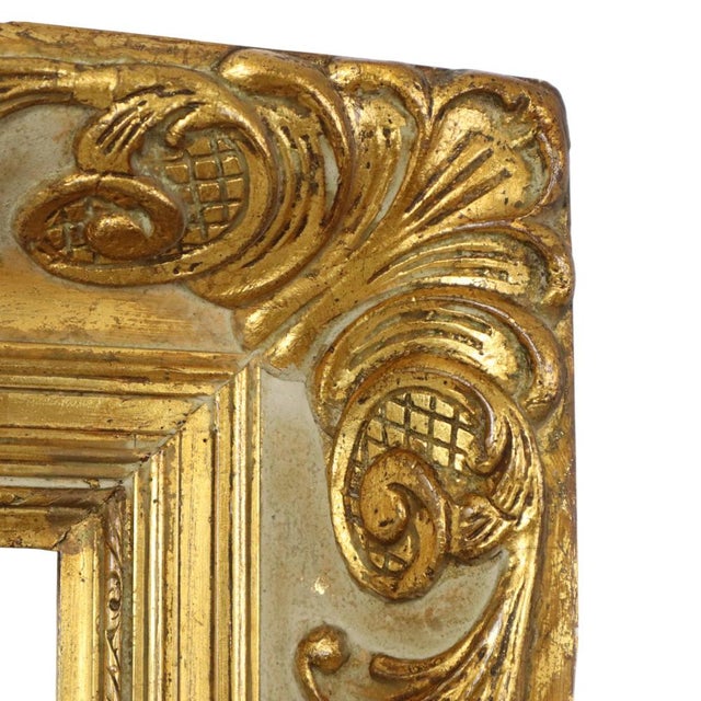 Large Vintage Baroque Gilded Frame For Sale - Image 15 of 18