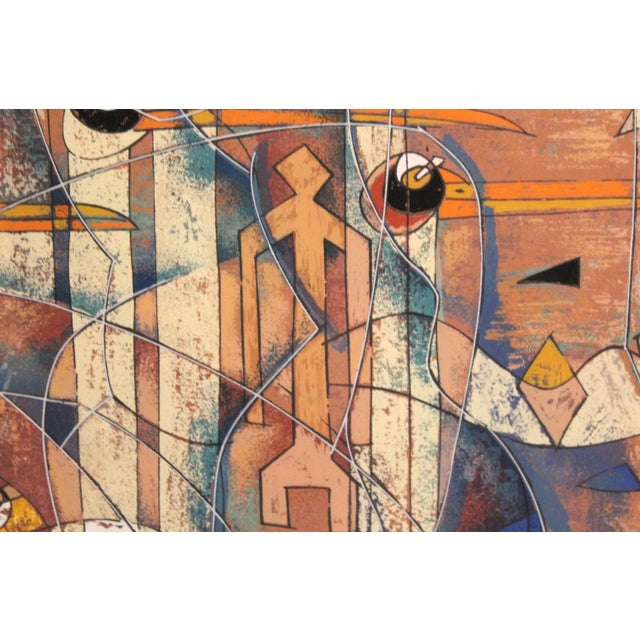 Mid 20th Century 'Waterfront' by He Neng 102/293 For Sale - Image 5 of 15