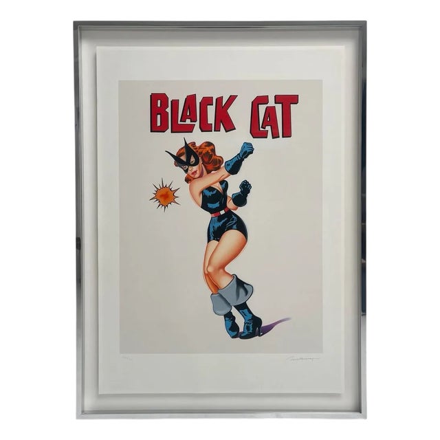 Mel Ramos, Black Cat, 1950s, Screenprint For Sale