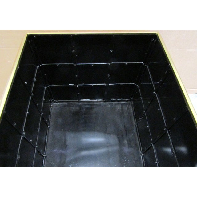 Eichholtz Large Grid Rustic Style Outdoor Planter 31" X 31" X 28" For Sale In Miami - Image 6 of 8