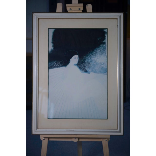 André Brasilier, Rêve d'Été, 1980s, Lithograph, Framed For Sale - Image 9 of 9