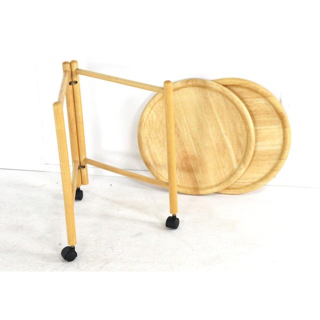 Trolley with Removable Trays from Jens Quistgaard, Denmark For Sale - Image 6 of 7