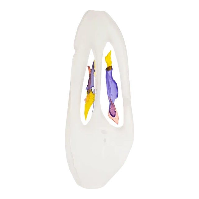 Art Glass Sculpture Signed by Artist Michael Zelenka For Sale