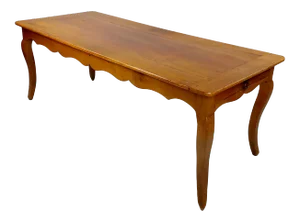 18th Century French Provincial Fruitwood Farm Dining Table