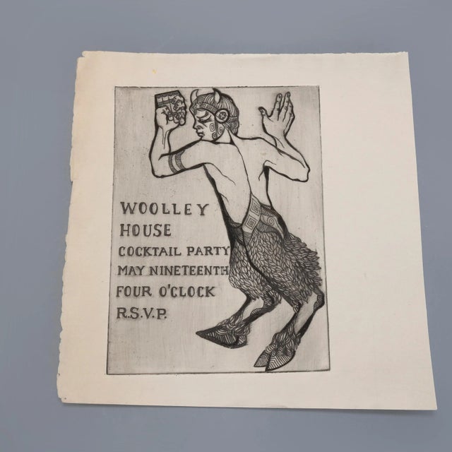 Figurative 1950s Expressionist Style Figurative Lithographs by James Joseph Kearns - Set of 4 For Sale - Image 3 of 10