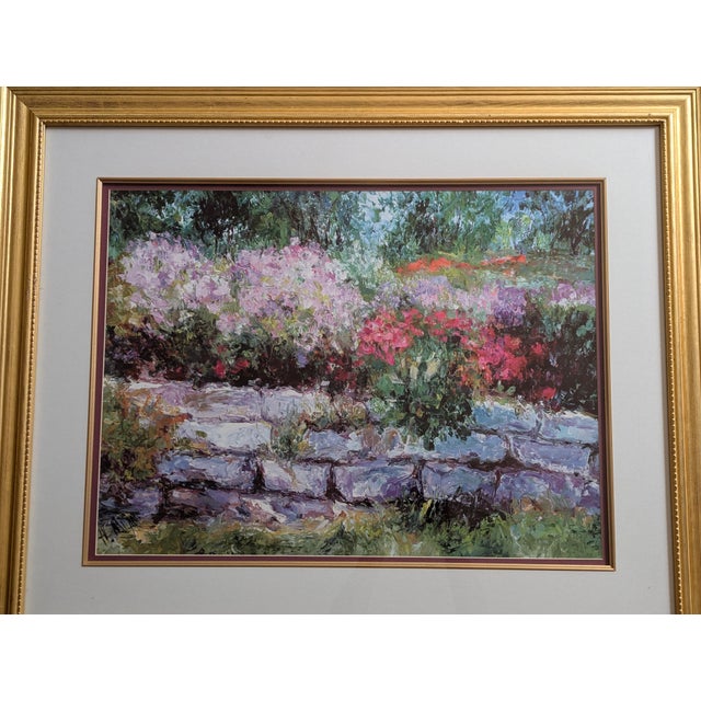 "Scintillating" by Henrietta Banfi Milan Framed Impressionist Print For Sale - Image 14 of 15
