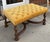 William Switzer Charles Pollock for William Switzer Carolean Tufted Walnut Bench For Sale - Image 4 of 6