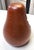 Late 20th Century Vintage Japanese Yawning Daruma Bodhidharma 4" Hand Carved Wood Akubi Figure For Sale - Image 5 of 7