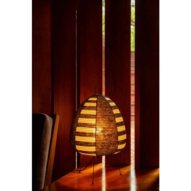 Isamu Noguchi Akari Model 1as Light Sculpture by Isamu Noguchi For Sale - Image 4 of 13