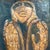 Vintage Signed Hand Hammered Copper Face For Sale - Image 9 of 14