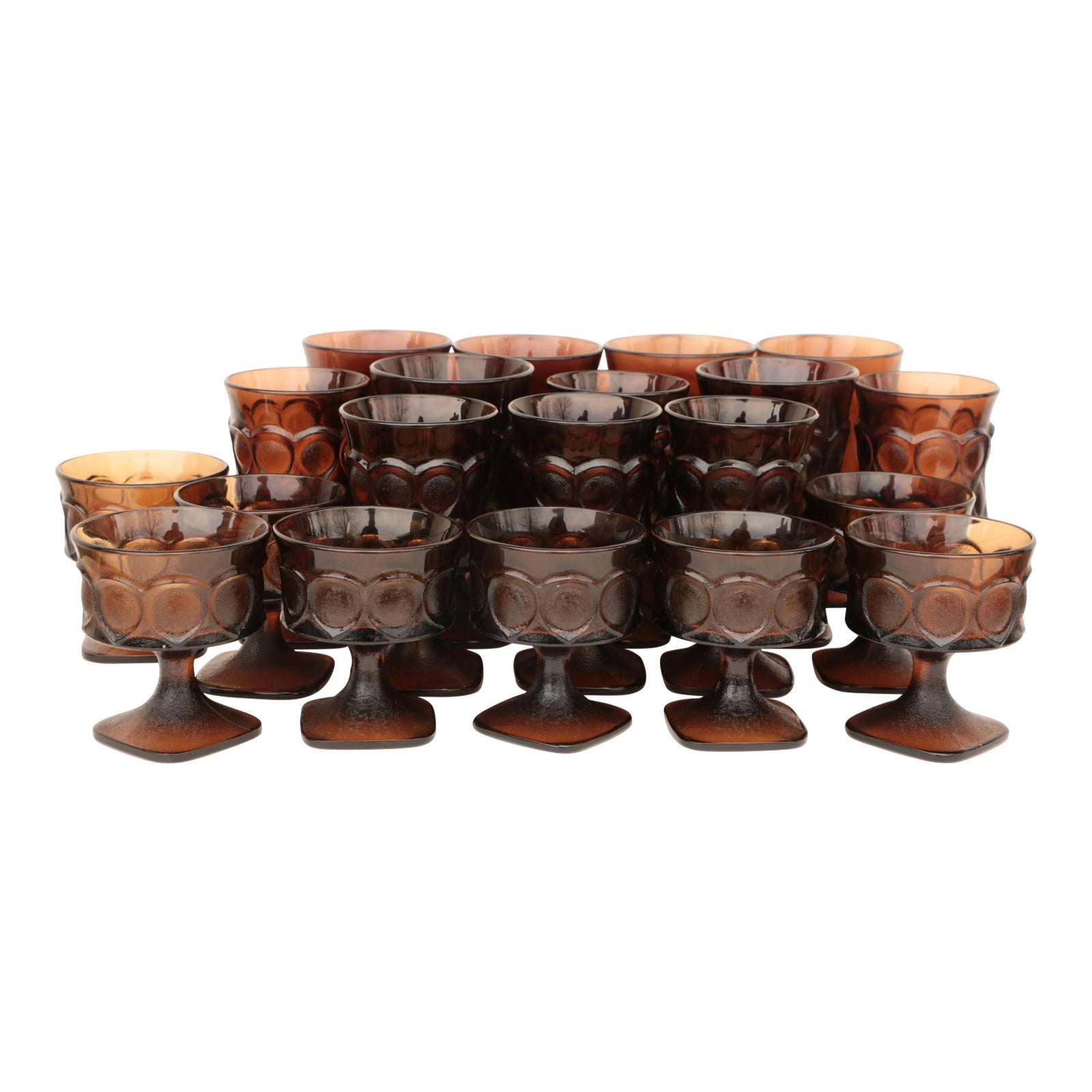 Home & Living Black Wine Glasses Pair of Vintage Noritake Spotlight