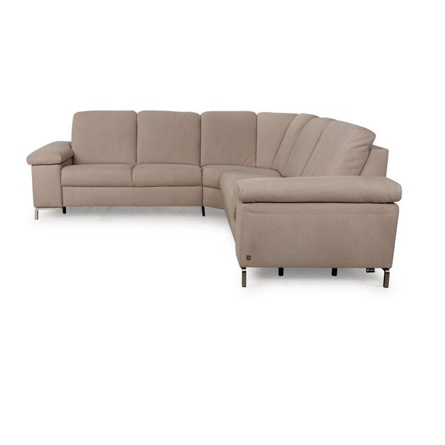 Fabric Corner Sofa in Beige from Musterring For Sale - Image 11 of 12