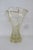 Mid Century Modern Organic Yellow Art Glass Ruffled Rim Handkerchief Vase 4768b For Sale - Image 13 of 15