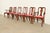 Henkel Harris Queen Anne Solid Cherry Wood Dining Chairs, Set of Six For Sale - Image 14 of 14