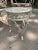 Woodard Chantilly Rose 1960s Wrought Iron Patio Set, 3 Pieces For Sale - Image 11 of 12