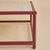 Italian Red Lacquered Wood + Travertine Coffee Table, 1970s For Sale In Chicago - Image 6 of 12
