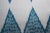 Contemporary Contemporary Blue Ikat Decorative Pillow For Sale - Image 3 of 6