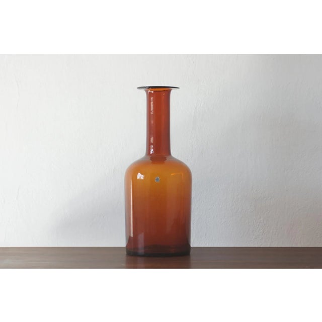 Holmegaard Vase by Otto Brauer for Holmegaard, 1960s For Sale - Image 4 of 9