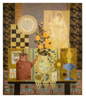 Jos Seeuws, Still Life, 1970s, Painting