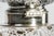Magnificent Large Paperweight Style Cut Crystal Antique Victorian Sterling Silver Desk Inkwell Home Decor For Sale - Image 10 of 18