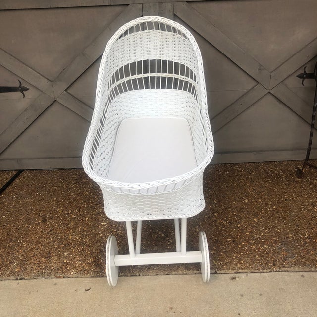 Wicker on Wheels Chairish